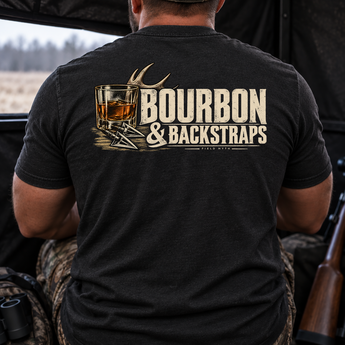 Bourbon & Backstraps Tee
