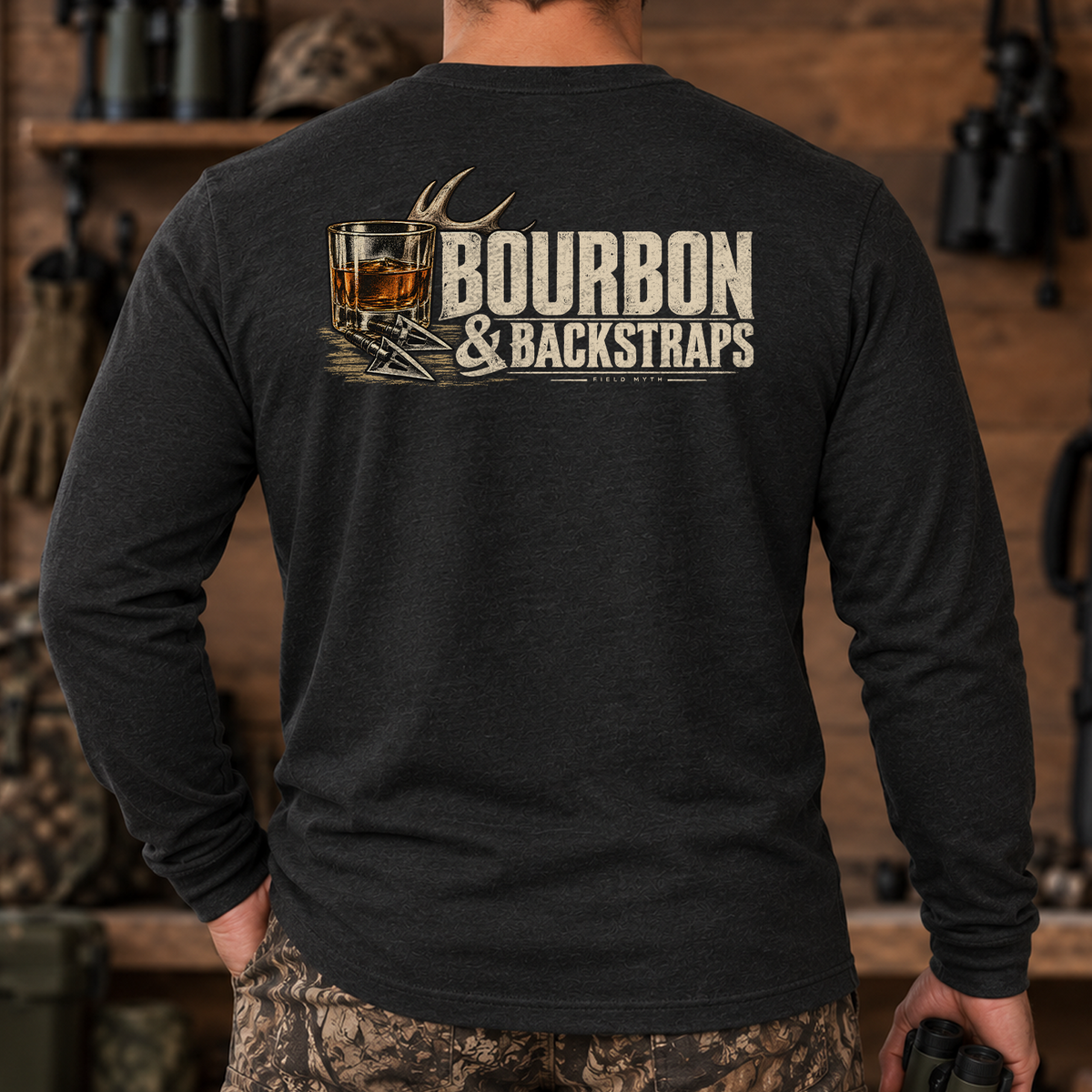 Bourbon & Backstraps Long Sleeve