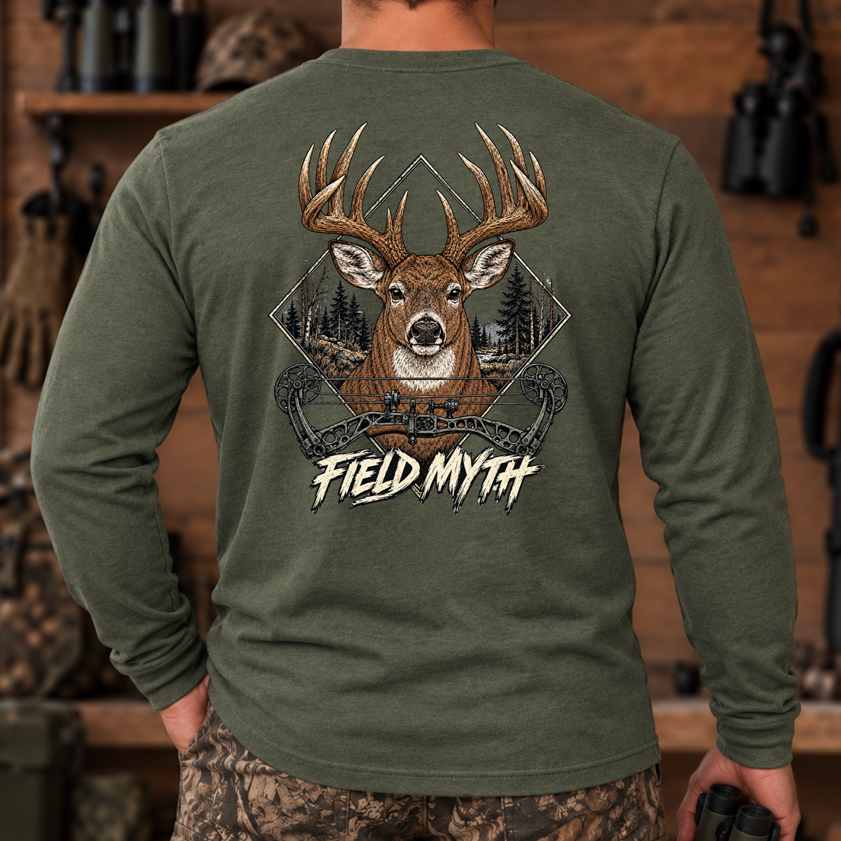 Bowhunter’s Crown Long Sleeve