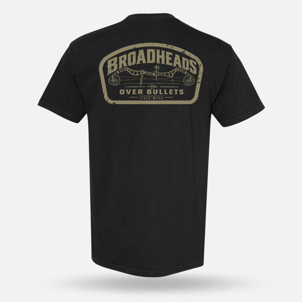 Broadheads Over Bullets Tee