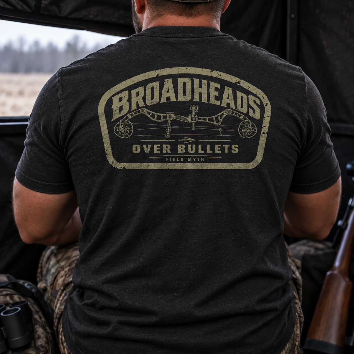 Broadheads Over Bullets Tee