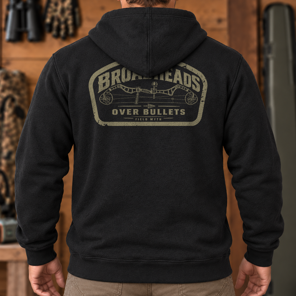 Broadheads Over Bullets Hoodie