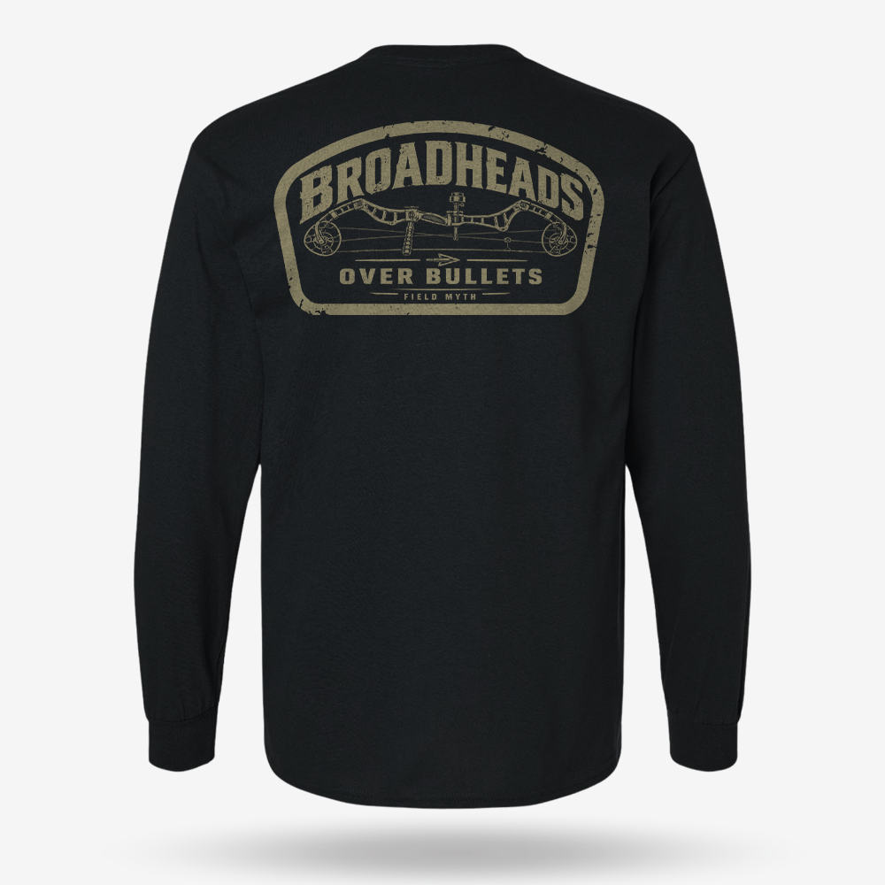 Broadheads Over Bullets Long Sleeve