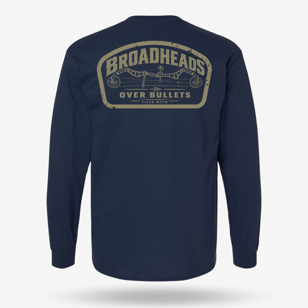 Broadheads Over Bullets Long Sleeve