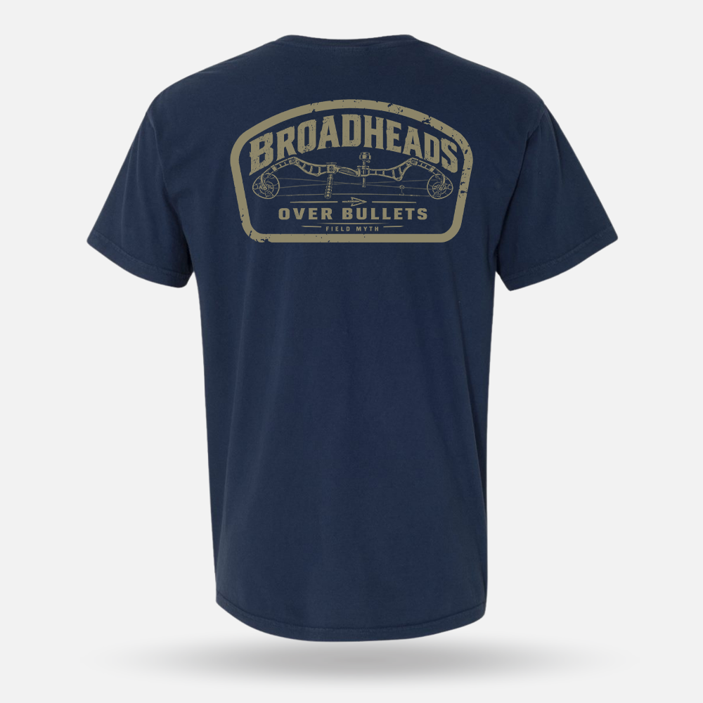 Broadheads Over Bullets Tee