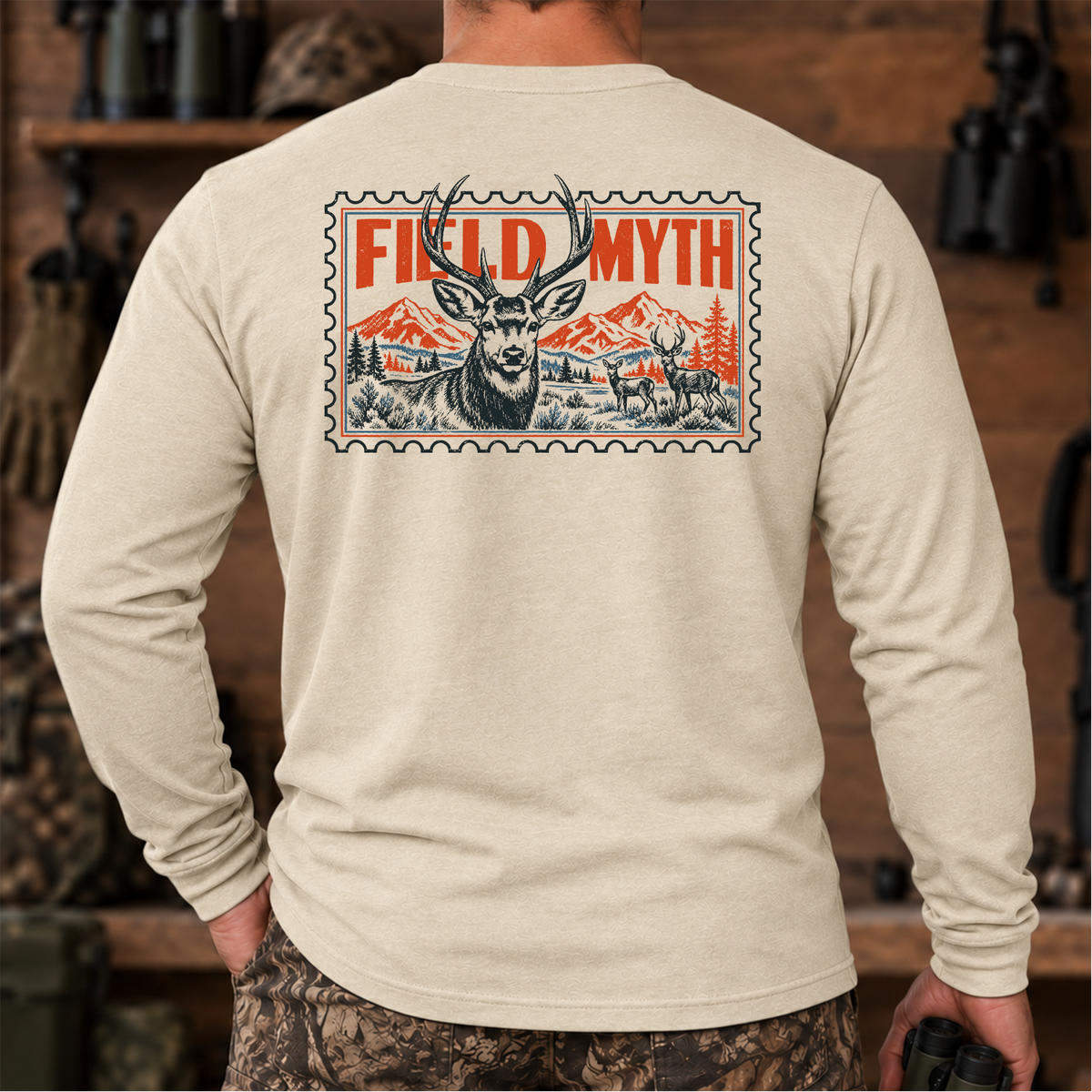 Buck Stamp Long Sleeve