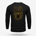 American Flag Camo Buck Long Sleeve