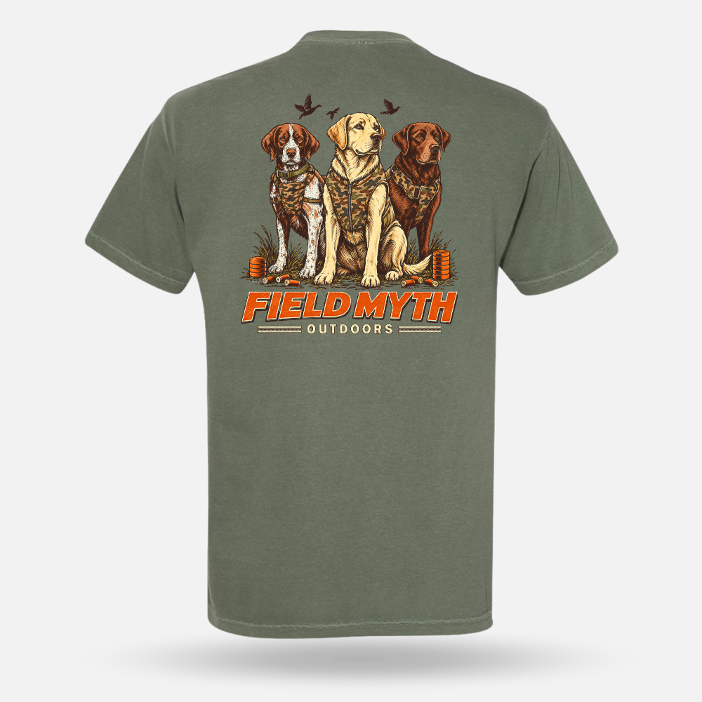 Camo Duck Dogs Tee