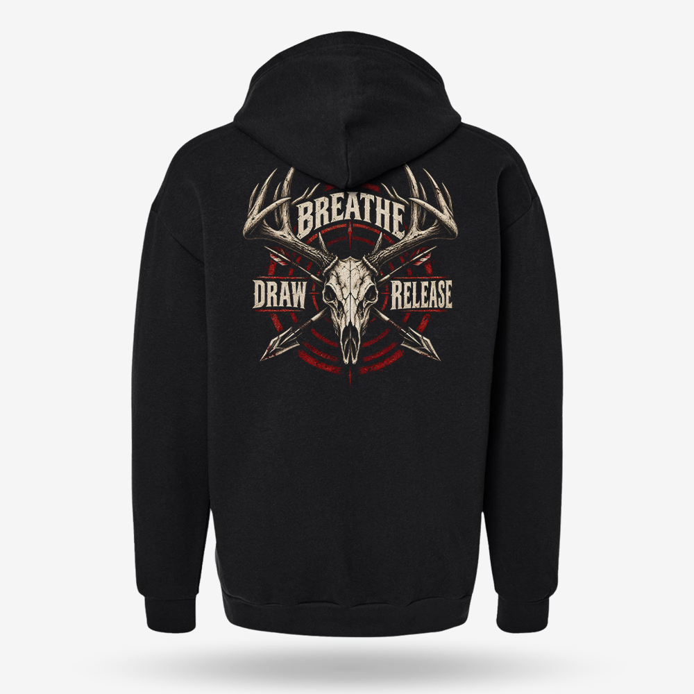 Draw, Breathe, Release Hoodie