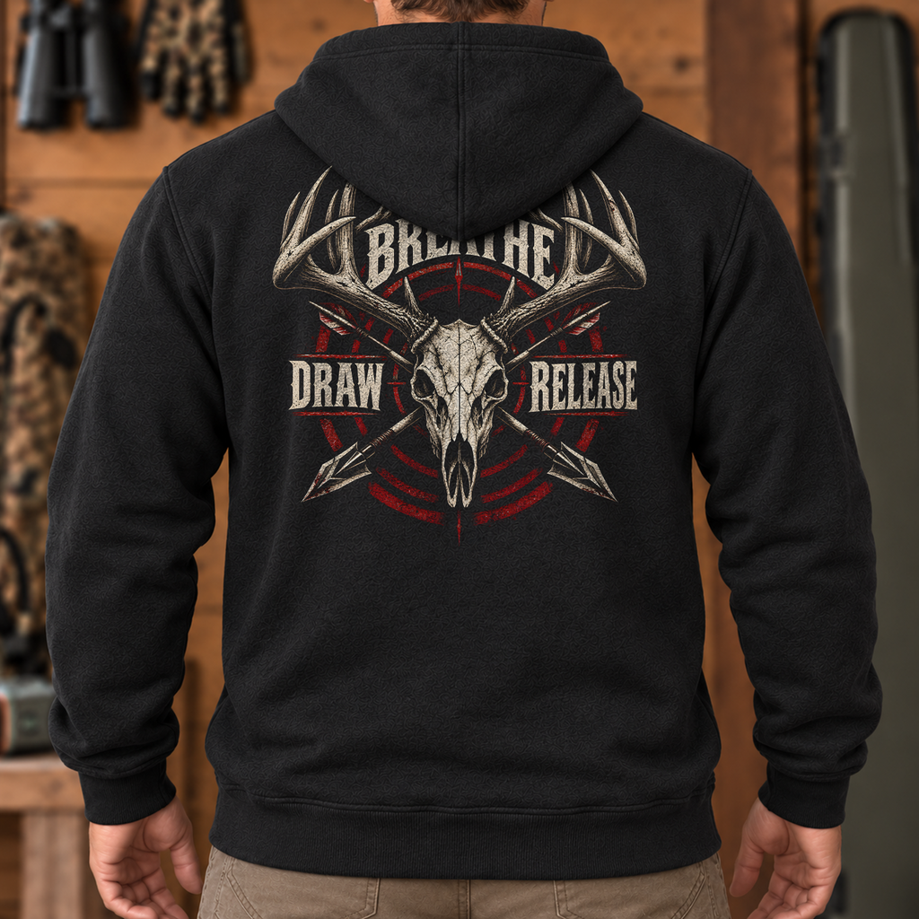 Draw, Breathe, Release Hoodie