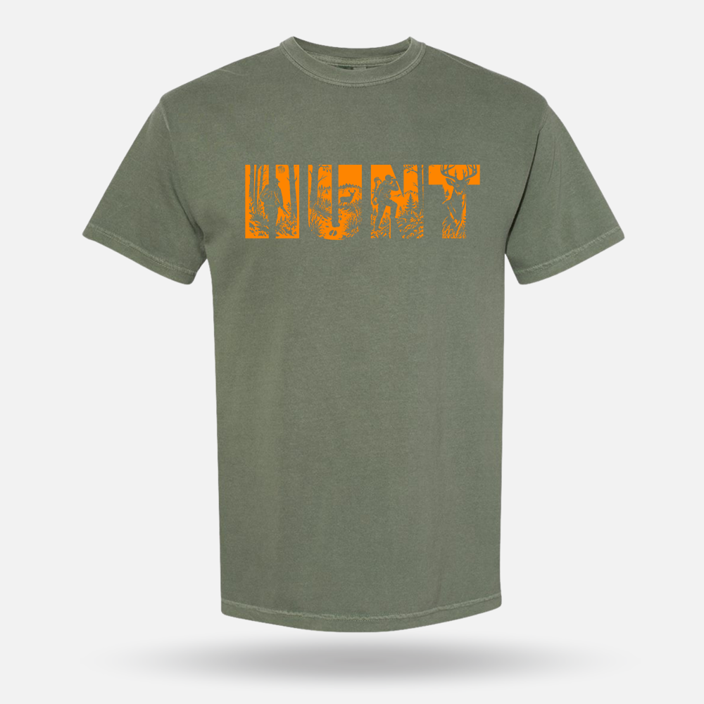 Hunt Military Green Tee