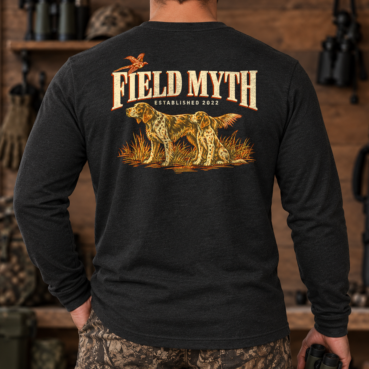 Hunting Dogs Long Sleeve