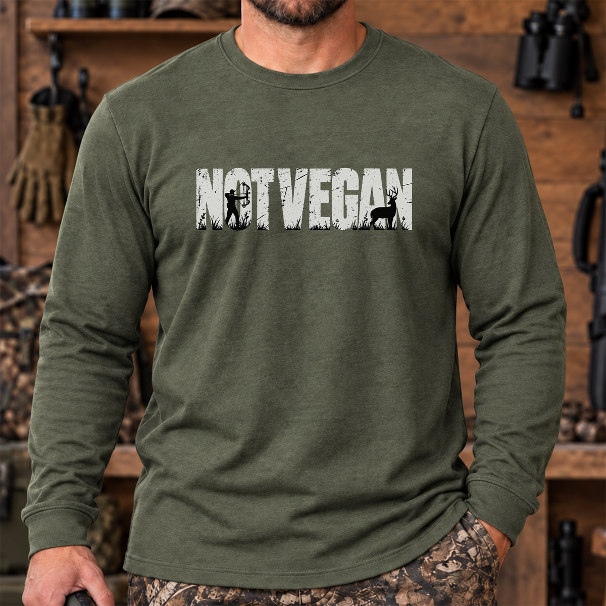 Not Vegan Long Sleeve