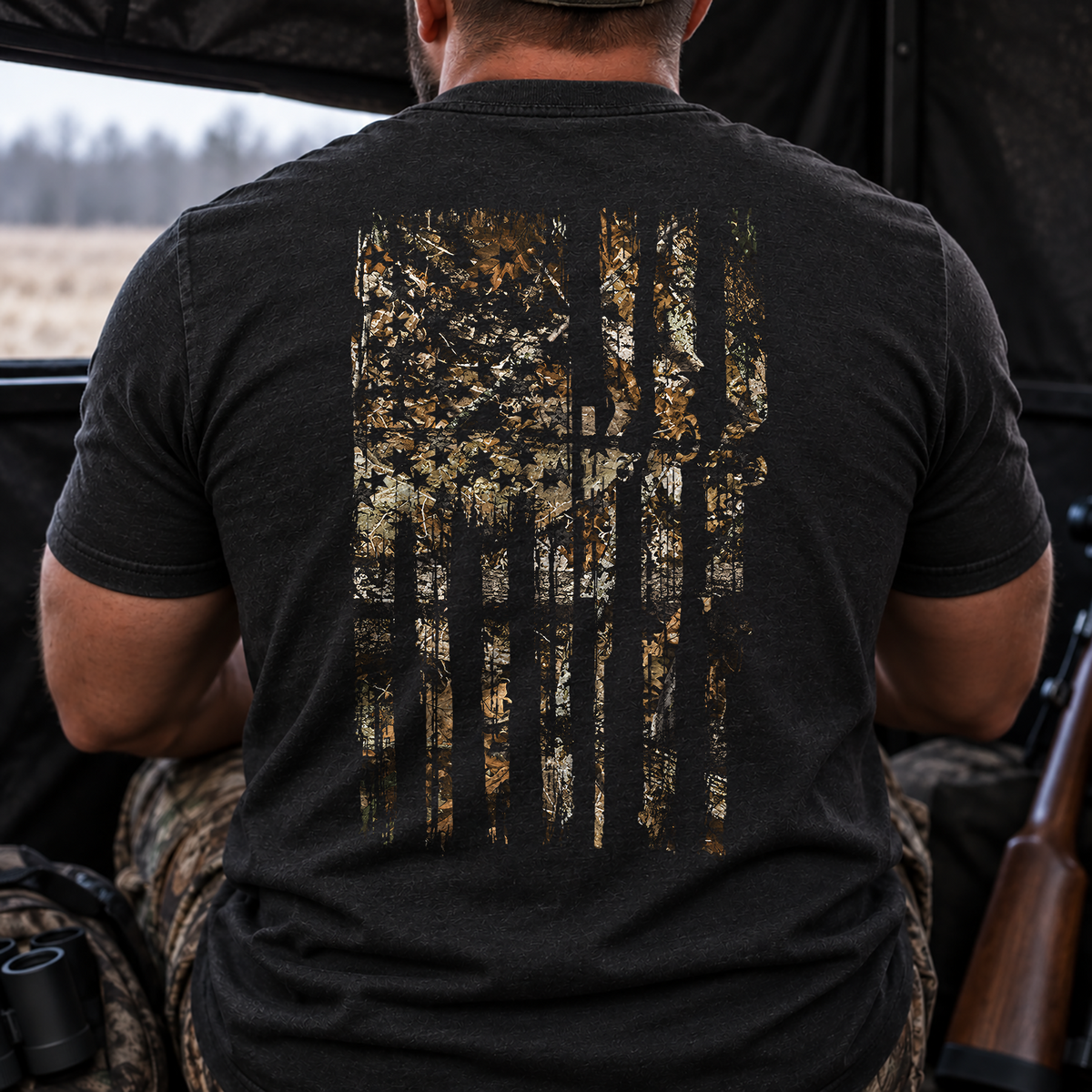 Rifle Flag Tee