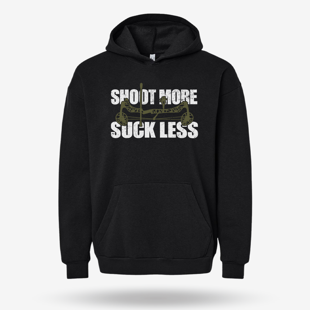Shoot More Suck Less Hoodie