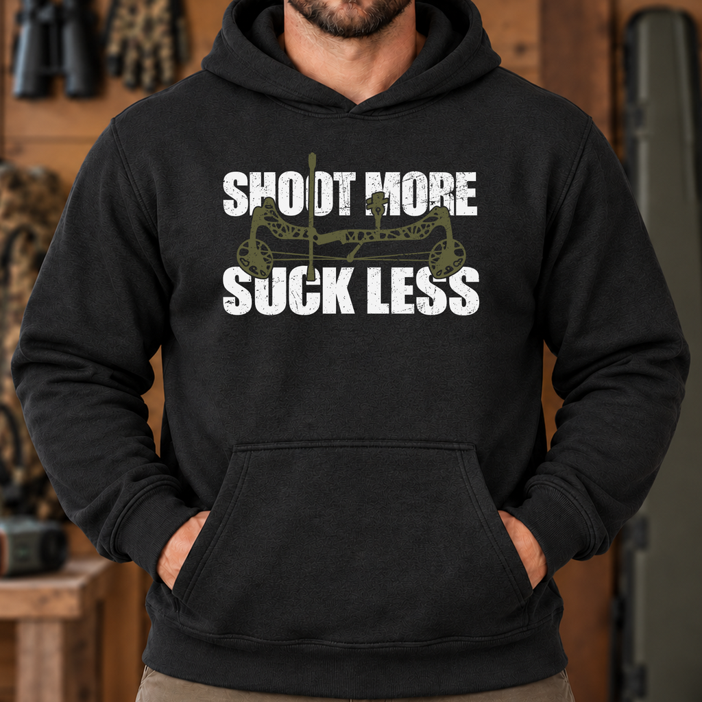 Shoot More Suck Less Hoodie