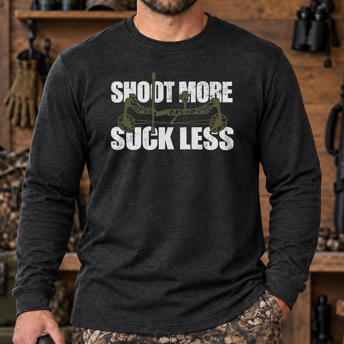 Shoot More Suck Less Long Sleeve