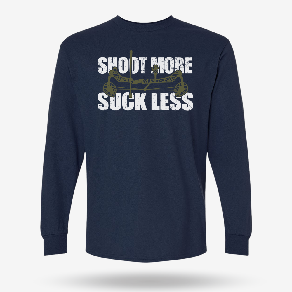 Shoot More Suck Less Long Sleeve