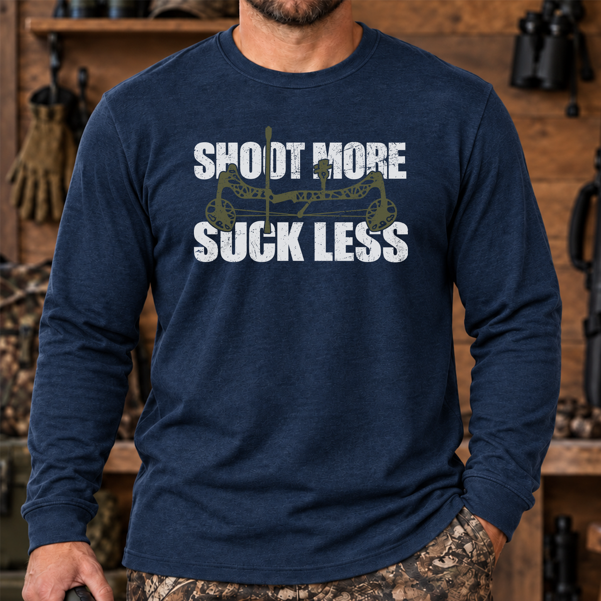 Shoot More Suck Less Long Sleeve