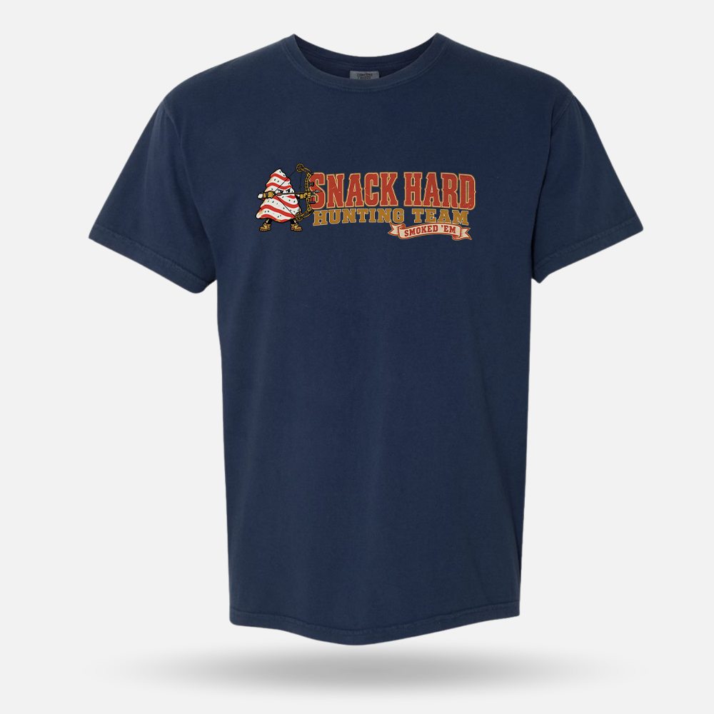 Snack Hard Hunting Team 1 Tee