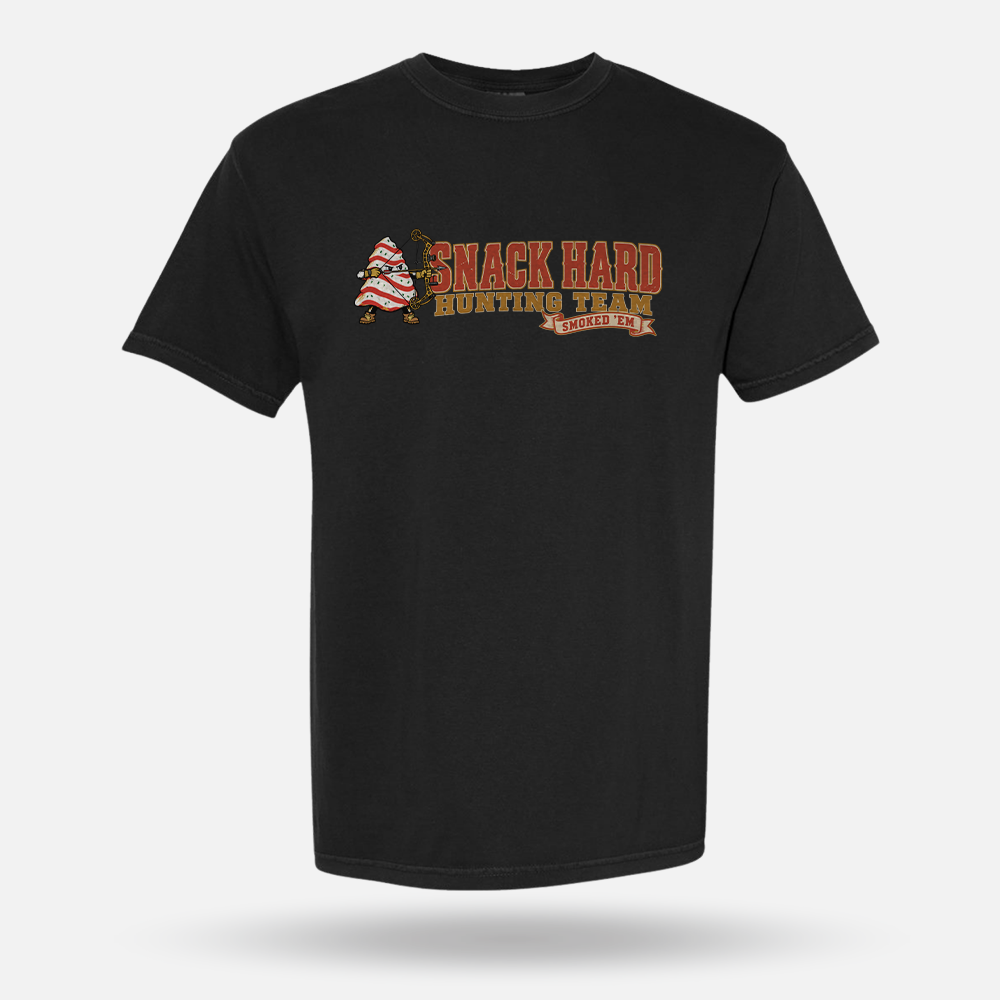 Snack Hard Hunting Team 1 Tee