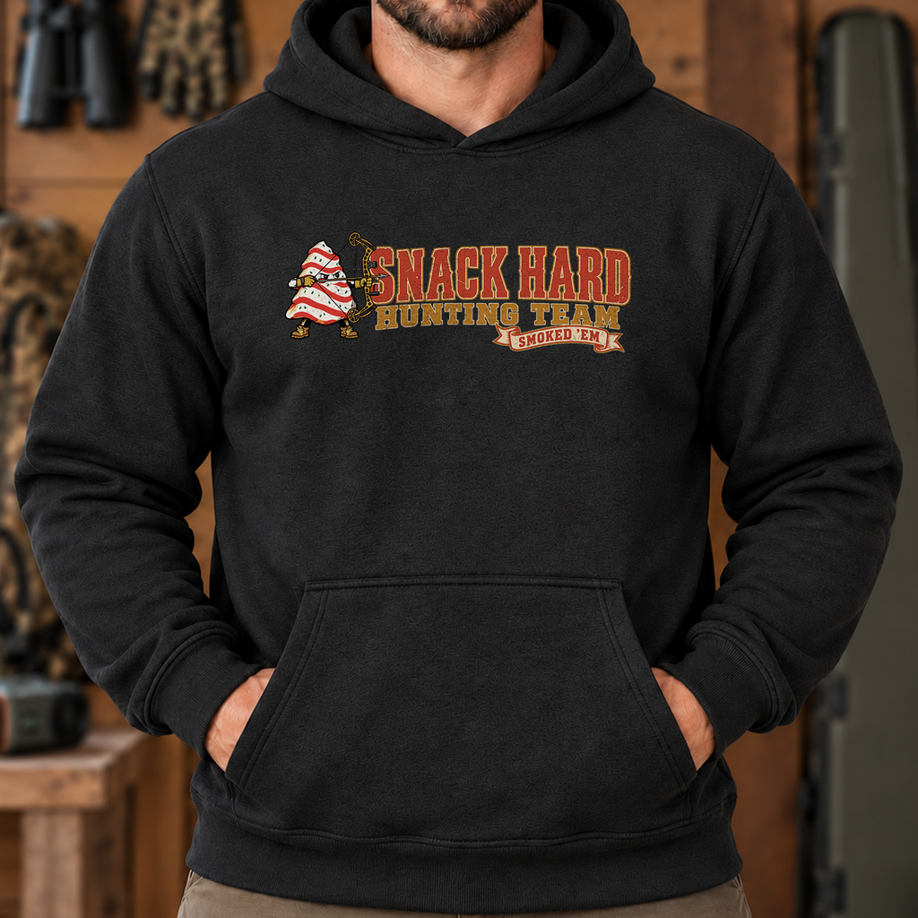 Snack Hard Hunting Team 1 Hoodie