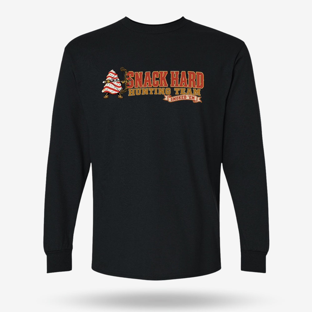 Snack Hard Hunting Team 1 Long Sleeve