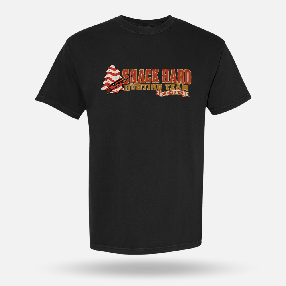 Snack Hard Hunting Team Tee