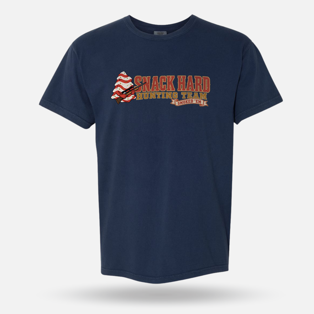 Snack Hard Hunting Team Tee